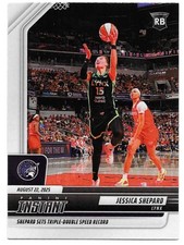Jessica Shepard 2025 Panini Instant #243 SP /67 Lynx Fastest Triple Double