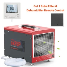 Abestorm Guardian SN35P 70 Pints  Crawl Space Dehumidifiers, Compact Portable