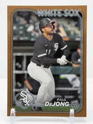 2024 Topps Paul DeJong Gold #/2024 #625 Chicago White Sox