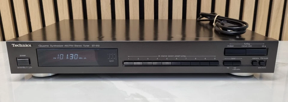 Technics ST-610 HiFi Stereo Tuner AM/FM Quartz Synthesizer Radio Baustein Black - Bild 1 von 3