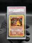 1999 Pokemon Base Set 1st Edition Shadowless Charizard THICK STAMP #4 - PSA 6