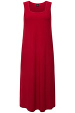 Ulla Popken Damen große Größen Jerseykleid A Linie Carré Ausschnitt
