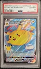 PSA 10 - 2021 Pokemon Celebrations Flying Pikachu VMAX Full Art #007 - GEM MINT!
