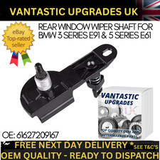 REAR WINDOW WIPER SHAFT FOR BMW 3 SERIES E91/5 SERIES E61 NEW OE:- 61627209167