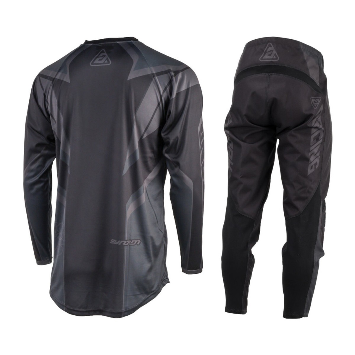 Answer 2025 Youth Syncron Envenom Jersey Pant Combo Black/Grey | eBay