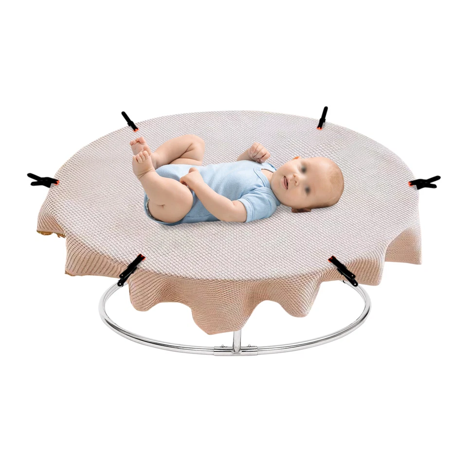 Accesorios de fotografía para recién nacidos Soporte para fotos de acero para bebés Hágalo usted mismo Fotografía para recién nacidos Foto 3 de 4