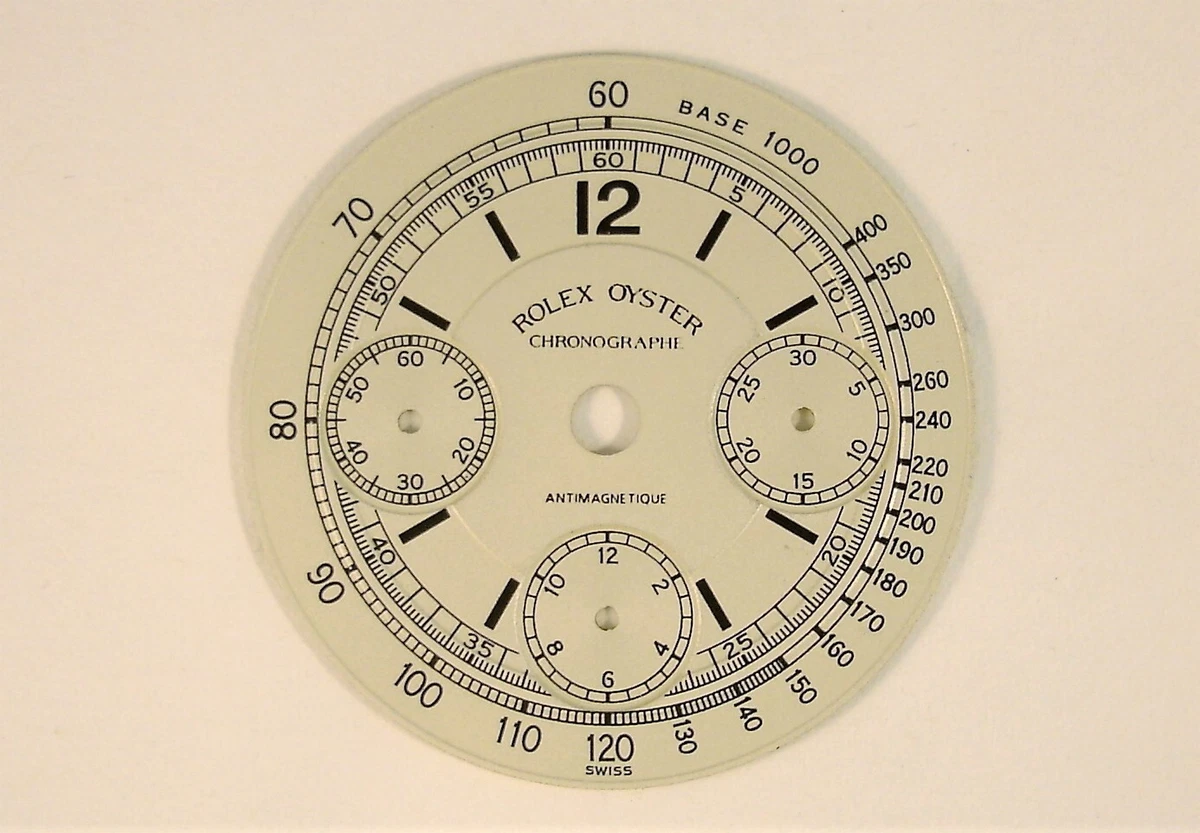 Rolex Chrono dial 28 5mm Cal. Valjoux 72 Rolex 72B comp. Ref