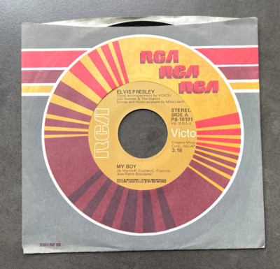 7'' Elvis Presley - My Boy - US RCA