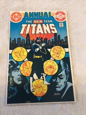 New Teen Titans Annual #2 1st appearance of Vigilante | eBay