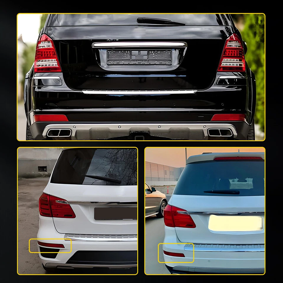 For Mercedes-Benz GL350 GL450 GL550 2010 2011 2012 Left Bumper Reflector Cover - Image 2 of 4