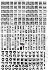 SCALELIKE HO SCALE RAILROAD LINE SIGNS #1 (HOLS-1) PROUDLY MADE IN AMERICA NIB