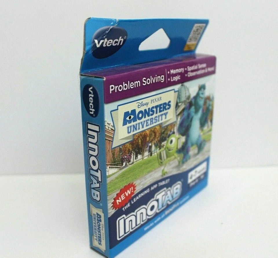 VTech Innotab Problem Solving Disney Pxar Monsters University 4-7 Years Sealed - Image 3 of 3