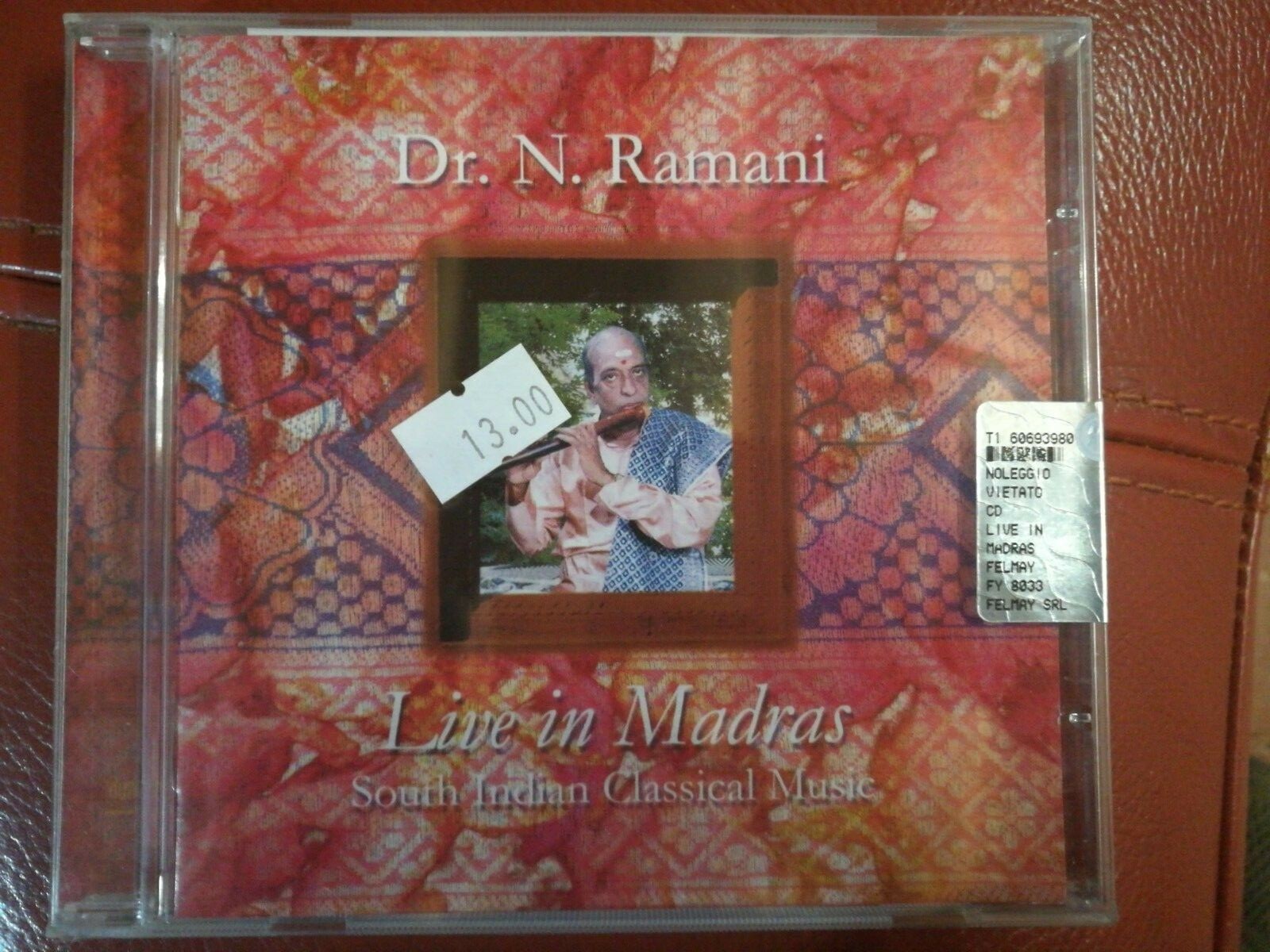 Dr. N. Ramani - Live in Madras Nuovo e sigillato