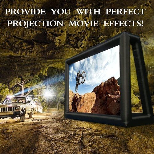 Inflatable Projector Movie Screen One-Piece Design Front/Rear Projection Mega - Picture 6 of 18