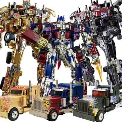 4er Pack 30cm Transformer Roboter Auto Action Figur Legierung Modell Film Anime