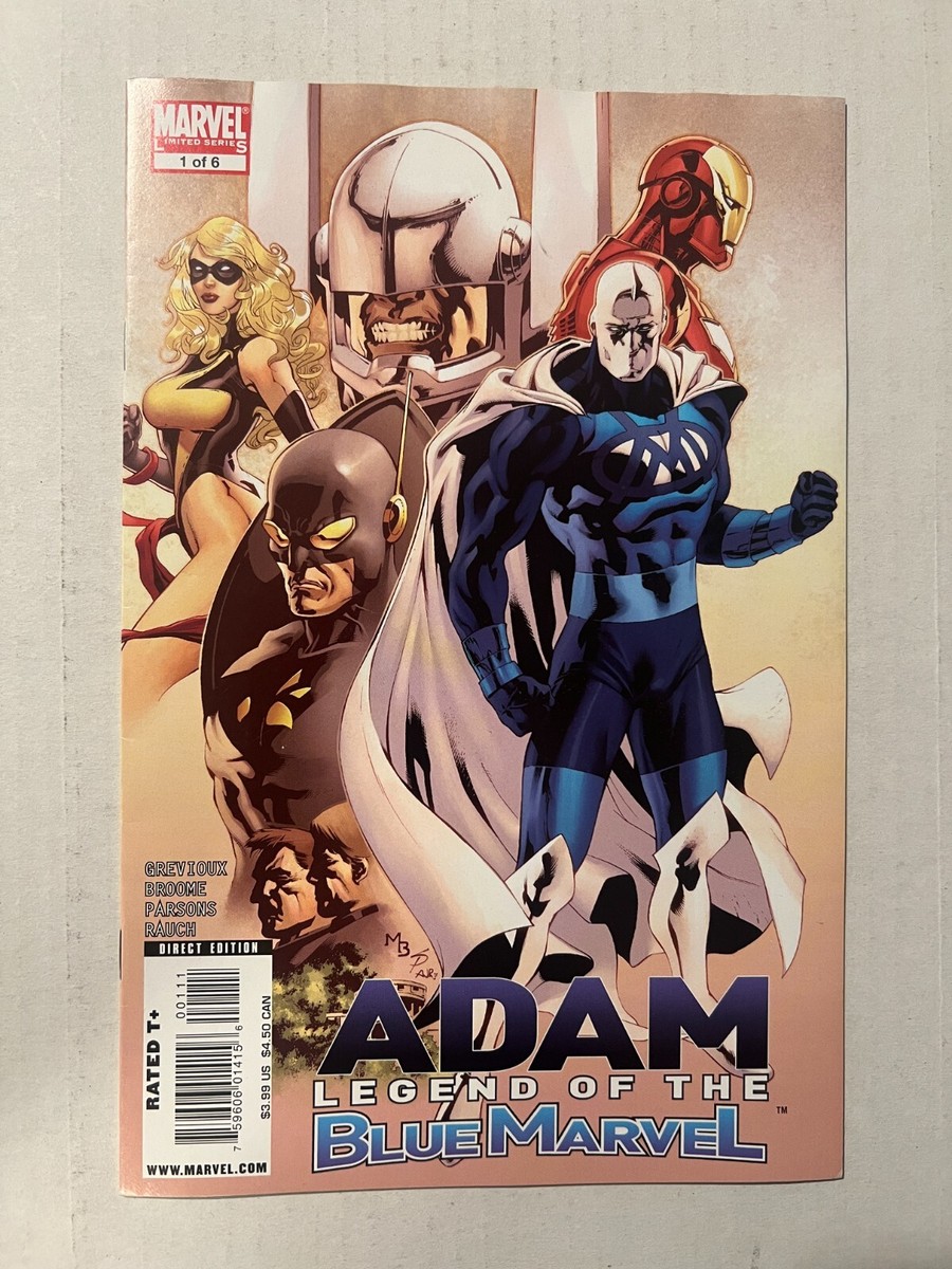 ADAM: LEGEND OF THE BLUE MARVEL #1 1ST APPEARANCE OF BLUE MARVEL