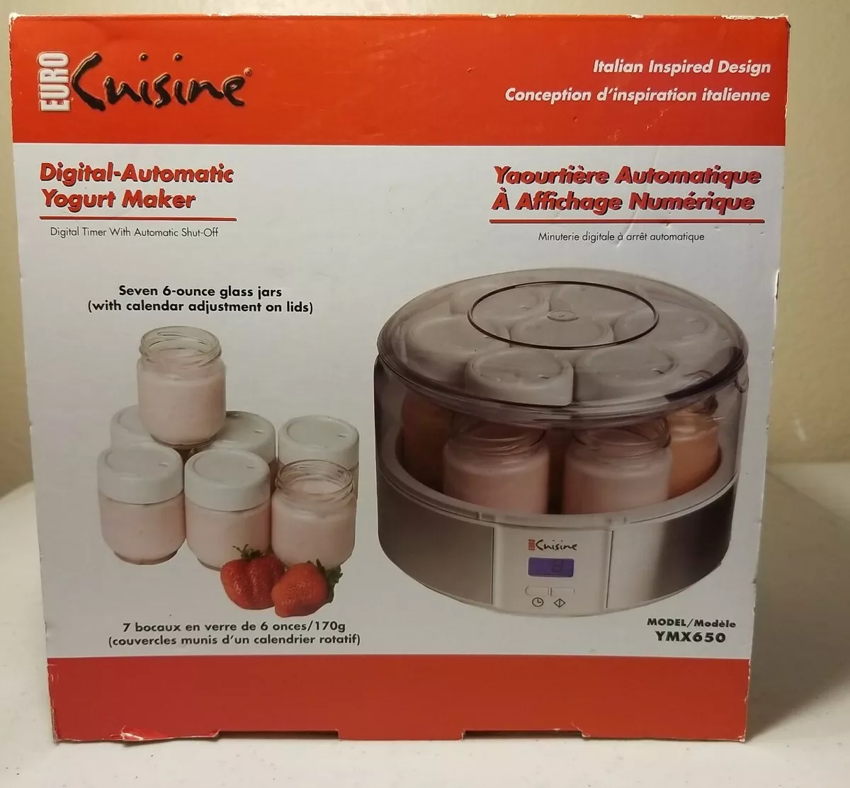 Euro Cuisine Automatic Yogurt Maker