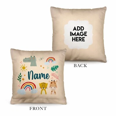 Cojín Personalizado Con Motivo Infantil - 26cm X 26cm - Imagen 1 de 4