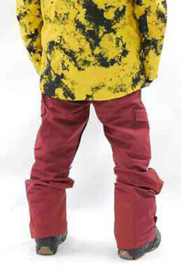 686 Glacier Quantum Thermagraph Snowboard Pant (L) Oxblood M0W206-OXBL