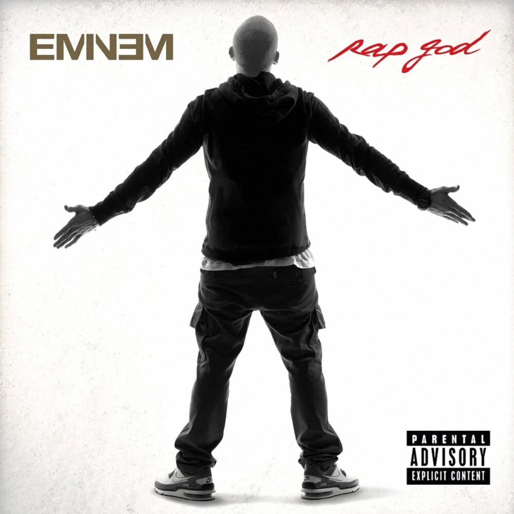 Rap God - Eminem Album Cover Poster 12x12" 20x20" Music Art Silk Print