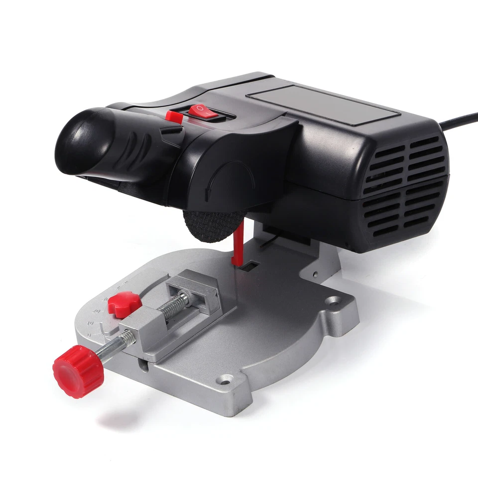 Mini Benchtop Cut-Off Miter Saw Crafts Cutting Metal Wood Plastic Bench 90W 220V - image 3 of 4