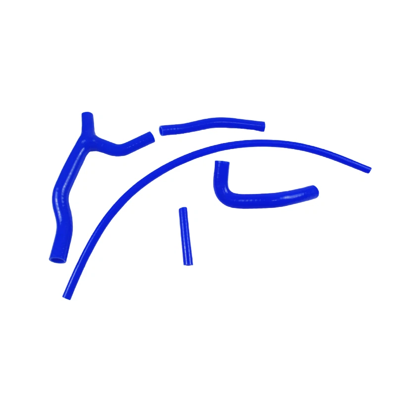 Blue Silicone Radiator Hose For 1992-1995 1993 1994 Suzuki RM125 RM 125 - Image 3 of 4