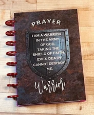 Prayer Warrior Cover Set 4 use w/ TUL/Arc (8 disc) Planner-