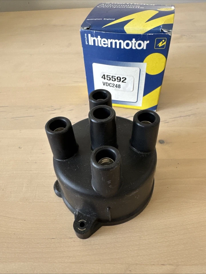 NEW INTERMOTOR DISTRIBUTOR CAP 45592 FITS HONDA ACCORD 1984 - Image 2 of 4
