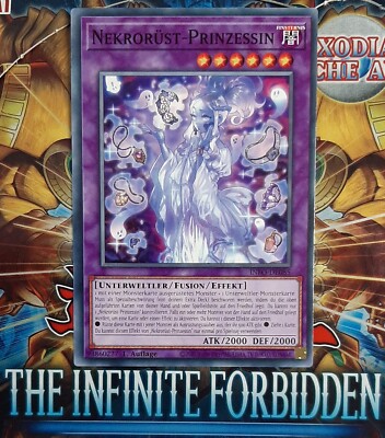 Playset 3x Nekrorüst-Prinzessin - INFO-DE085 - The Infinite Forbidden - DE/NM