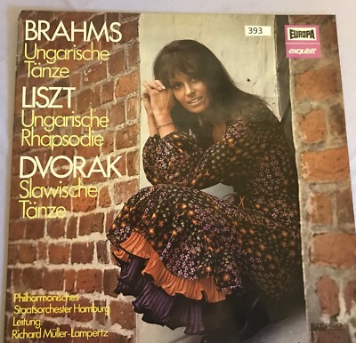 LP BRAMS Ungarische Tänze LISZT Ung. Rhapsodie DVORAK Slawische Tänze