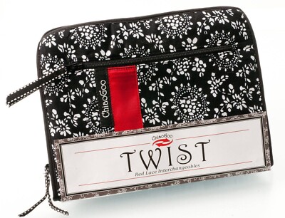 ChiaoGoo TWIST 4-Inch Stainless Steel Red Lace Interchangeable Knitting Needles