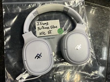 iFrogz Airtime Vibe WHITE Wireless Bluetooth Ear-Cup (Over the Ear) Headphones