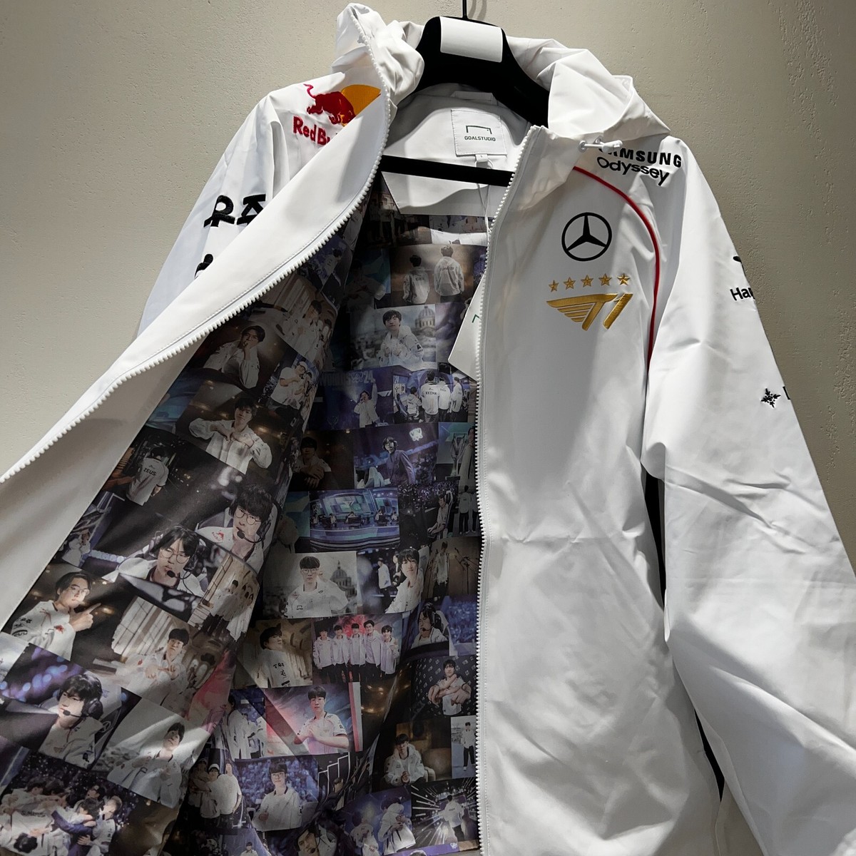 Goal Studio T1 2024 Uniform World Champions Jacket White (Marking