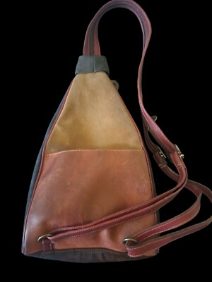 Vintage Mandarina Duck Leather Backpack | eBay display picture 1