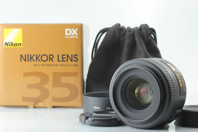 Almost Unused in Box】Nikon Nikkor AF-S DX 35 mm f/1.8G ASPH Lens