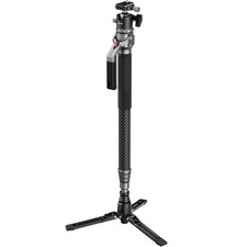 SmallRig 4-Section Carbon Fiber Photography Monopod with Ball Head