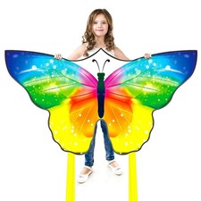 Butterfly kites for kids and adults, easy to fly, boys and girls, 55 x 28 inch