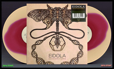 EIDOLA Degeneraterra 2LP on COLOR VINYL New SEALED Beer/Magenta /525