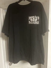 Assholes*s Live Forever Shirt 2XL “Another day in paradise” skulls Black