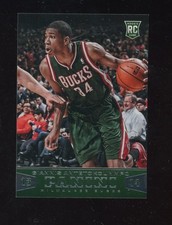 2013-14 Panini #194 Giannis Antetokounmpo Milwaukee Bucks RC Rookie