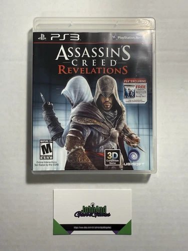 Assassin's Creed: Revelations PS3 Game (2011) - Complete - Good Condition