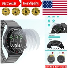38mm Smartwatch Screen Protectors 4-Pack - 9H Hardness Touch-Sensitive