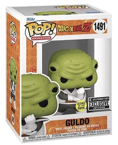 Funko Pop! Vinyl: Dragon Ball Z Guldo #1491 GITD Entertainment Earth