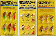 Panther Martin: Hammered 6, Pro Guide Anywhere 6, and Best of the Best Deadly 6