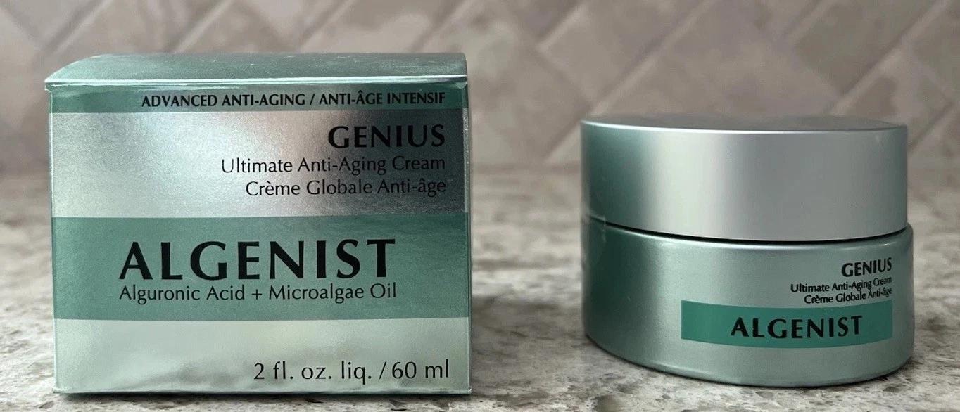 Algenist Genius Ultimate Anti-Aging Cream 2 US fl. oz. NEW Sealed w/ Box
Opens in a new window or ta
