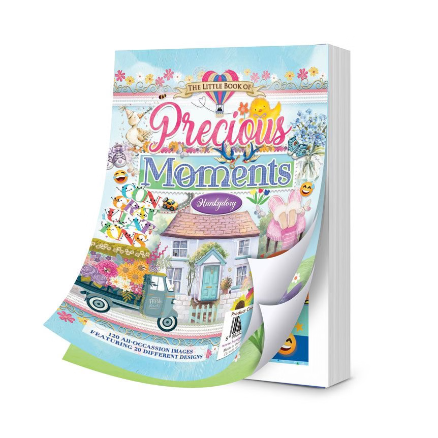PRECIOUS MOMENTS Hunkydory Little Book Sample Pack 20 Glossy sheets 150gsm