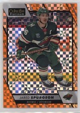 2023-24 O-Pee-Chee Platinum Orange Checkers 14/25 Jared Spurgeon #37 0q3