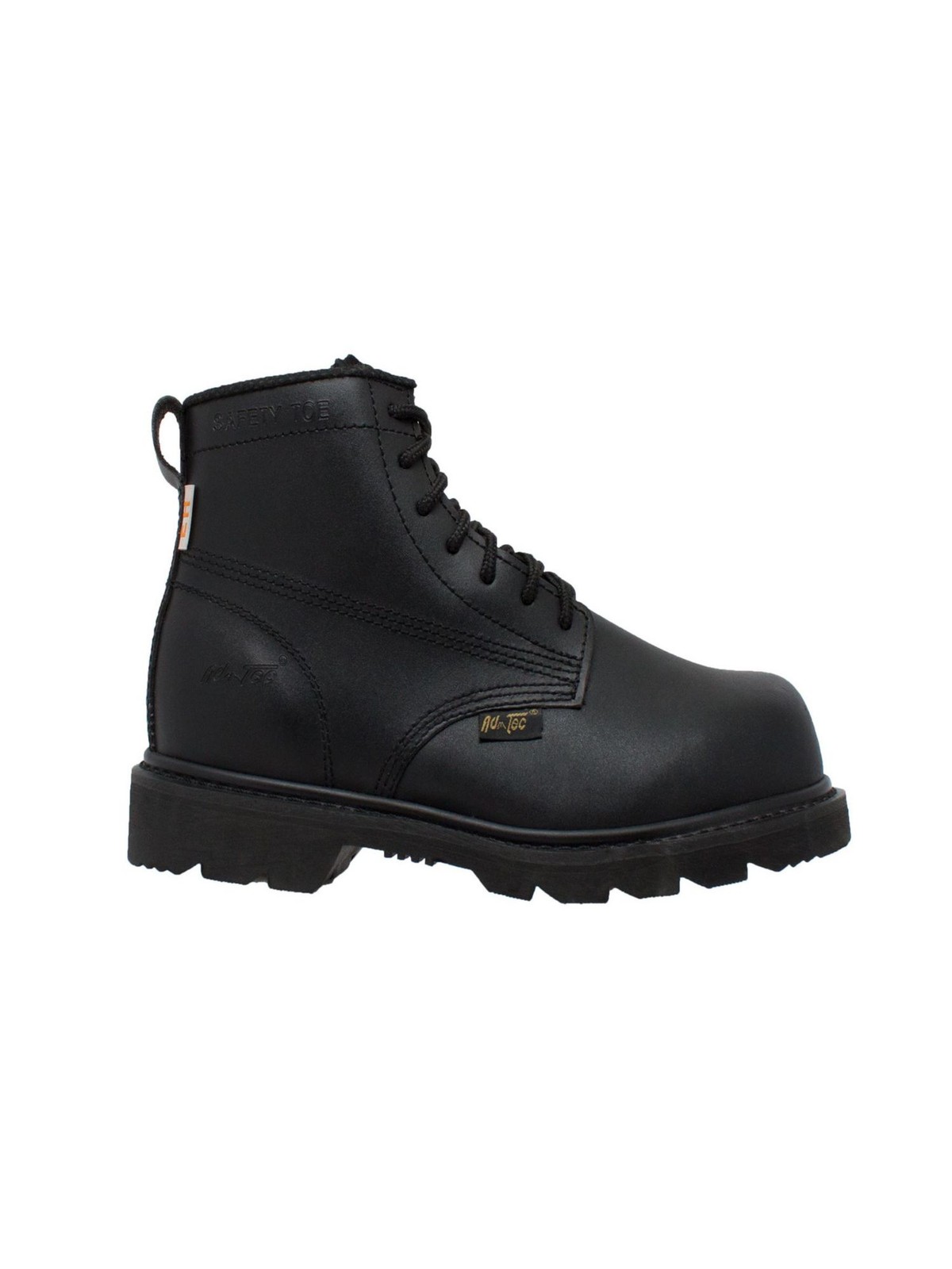ADTEC Mens Black Electric Hazard Safe 1587 Steel Toe Boots Shoes 9 W