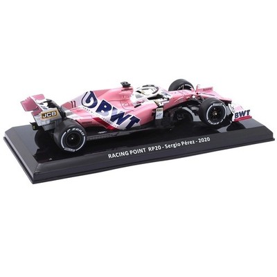 1:24 RACING POINT RP20 Sergio Perez 2020 F1 Hachette modellauto FALTENBLASEN