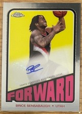 2023-24 BRICE SENSABAUGH TOPPS CHROME 1972 ROOKIE AUTO CARD TA-BS!. rookie card picture
